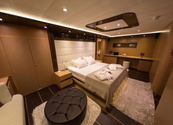 luxury yacht charter Le Pietre master