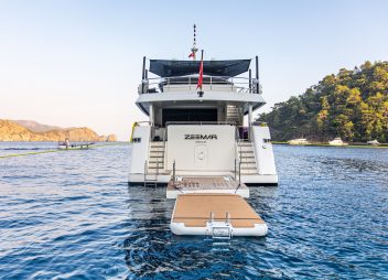 luxury yacht charter Zeemar Turkey