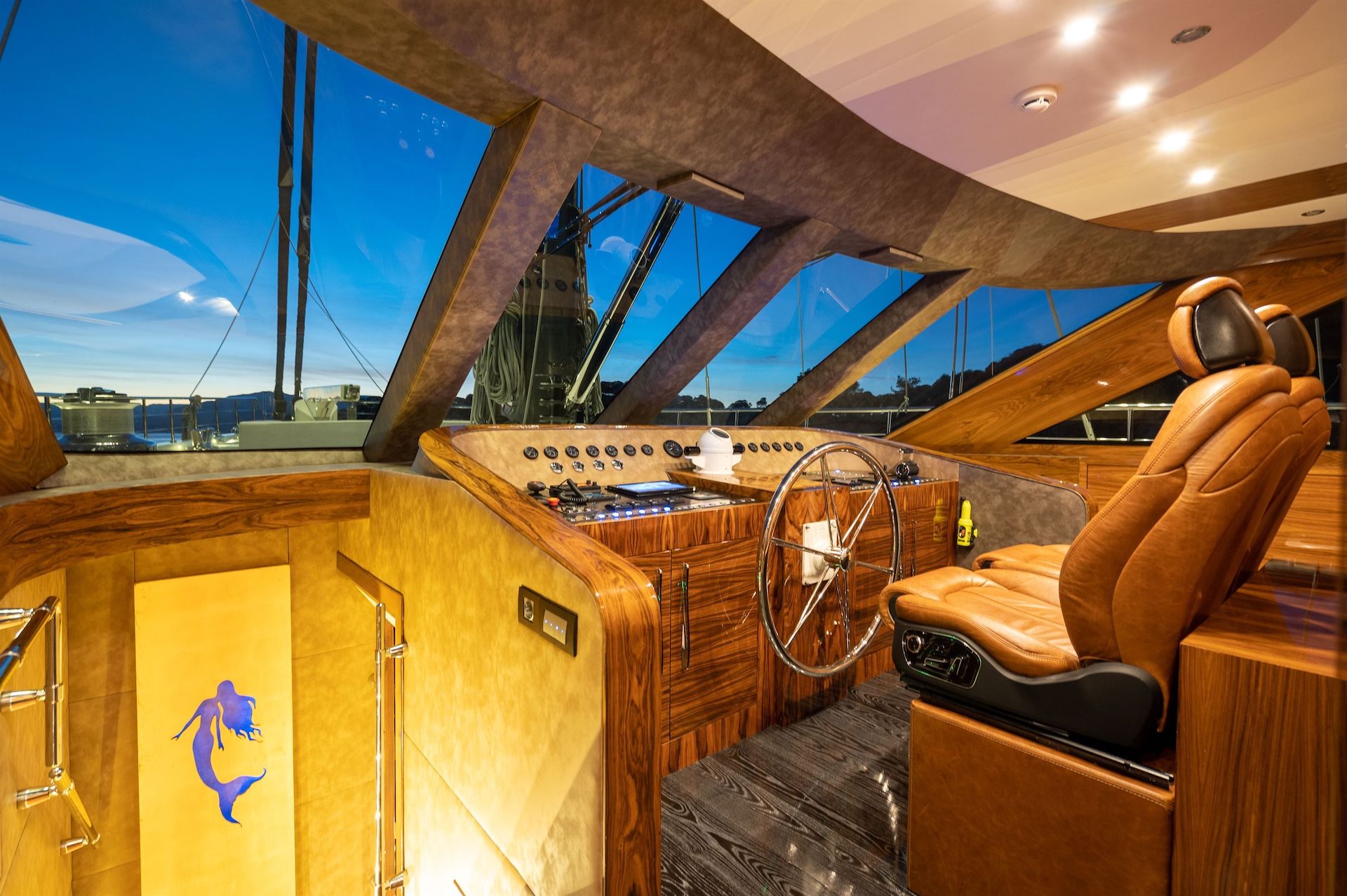 yacht charter Son of Wind captain helm