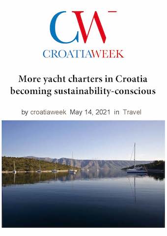More yacht charters in Croatia becoming sustainability-conscious Croatia Week
