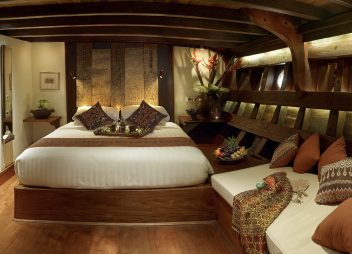 Indonesia yacht charter Si Datu Bua cabin