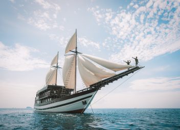 luxury crewed yacht charter Samsara Samudera