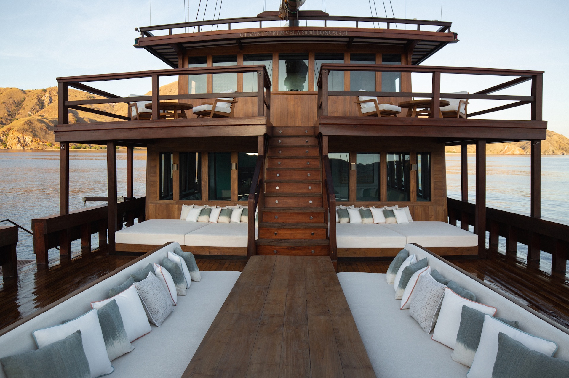 luxury Indonesia yacht charter Vela