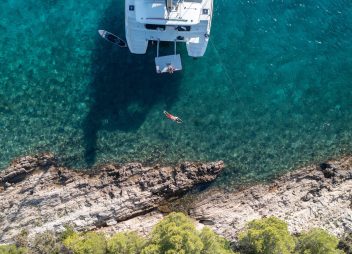 catamaran yacht charter Falco Croatia