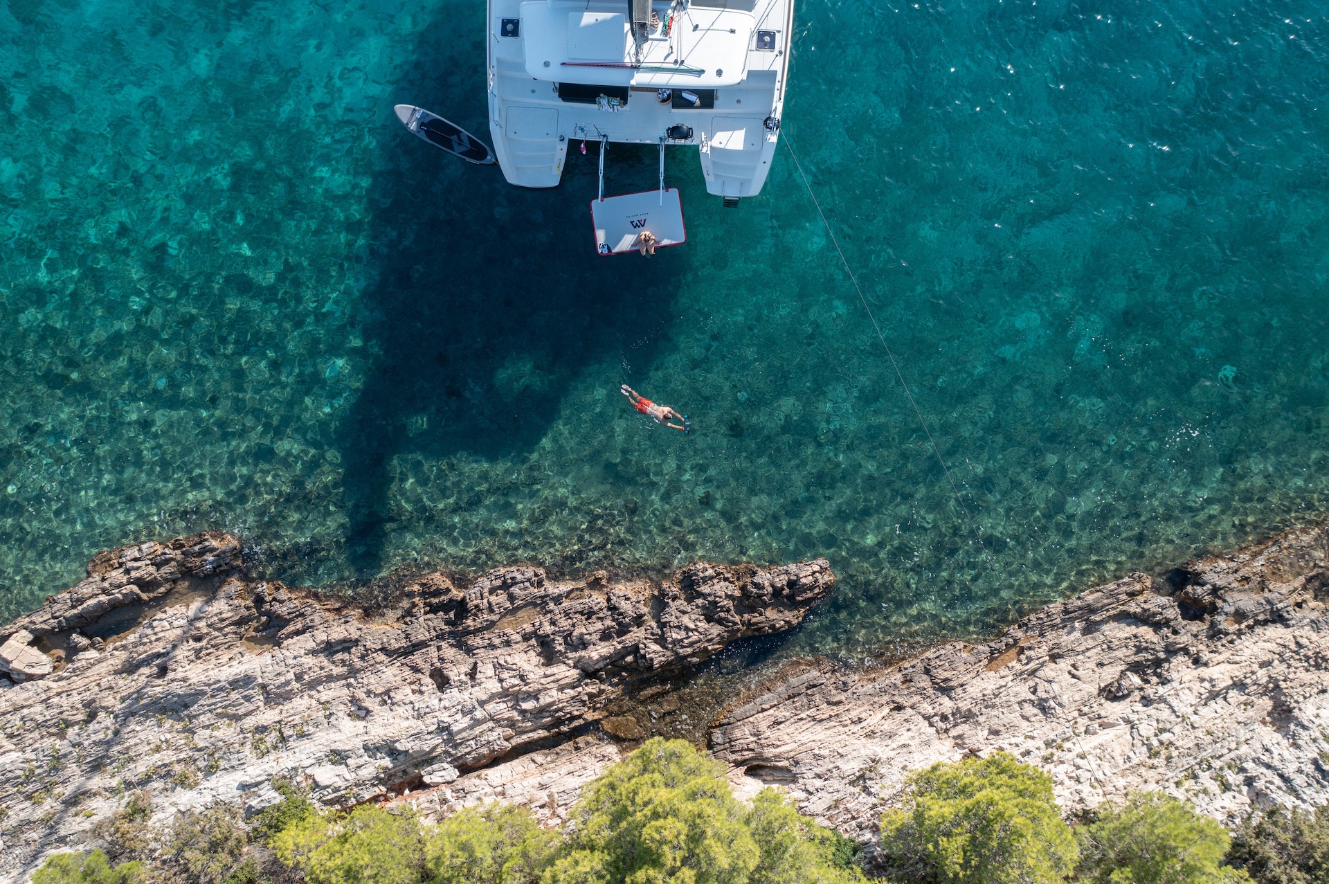 catamaran yacht charter Falco Croatia