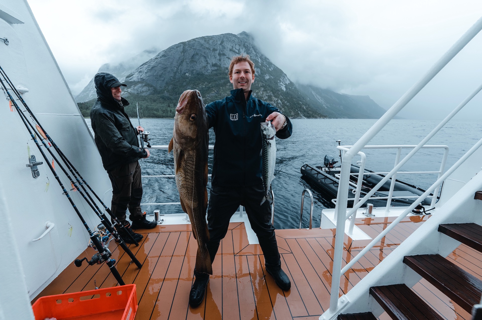 yacht charter Hanse Explorer fishing 