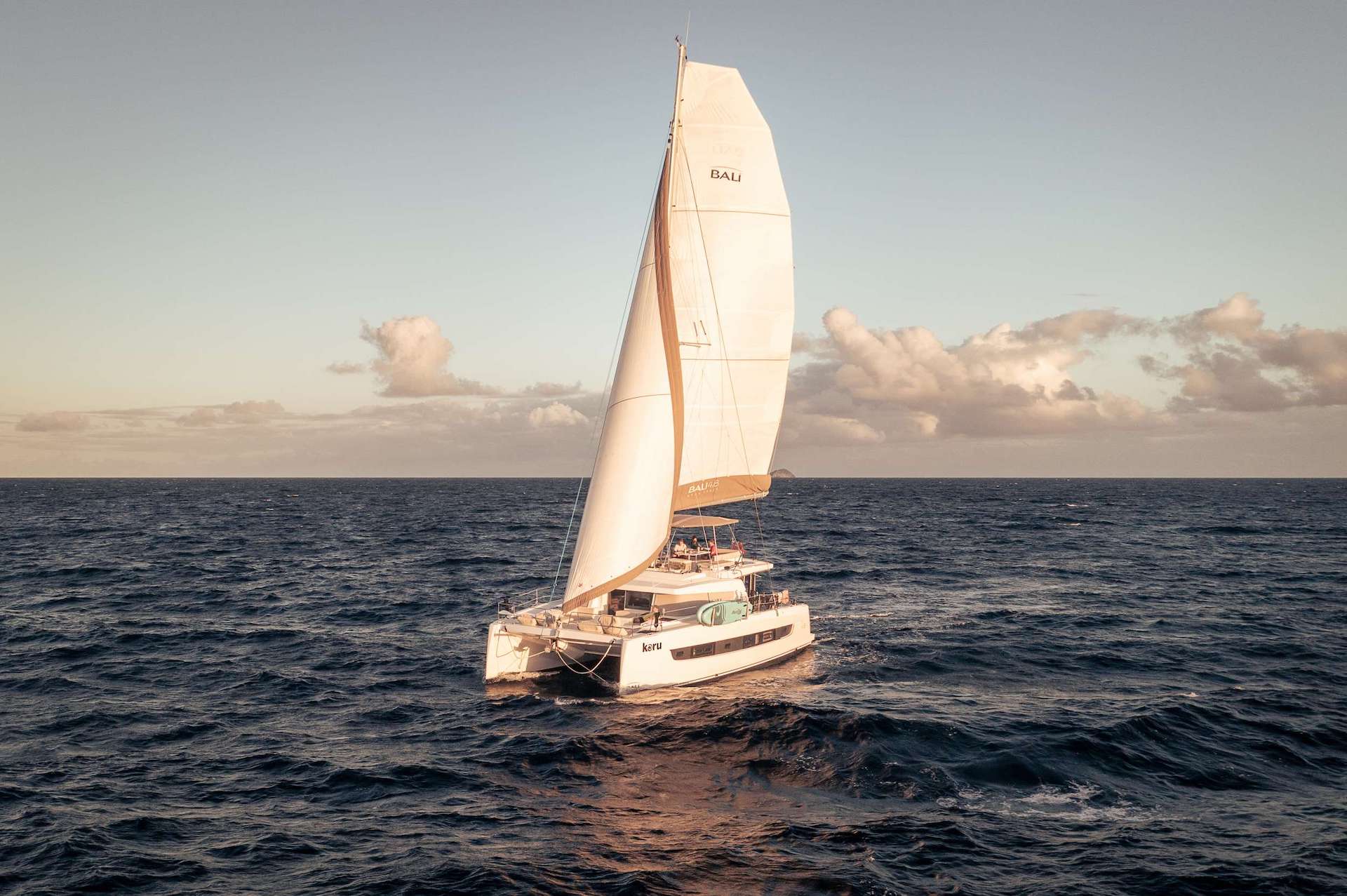 Caribbean yacht charter Koru