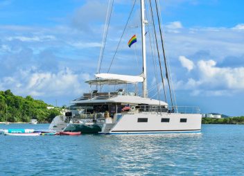 crewed Caribbean yacht charter Valentina