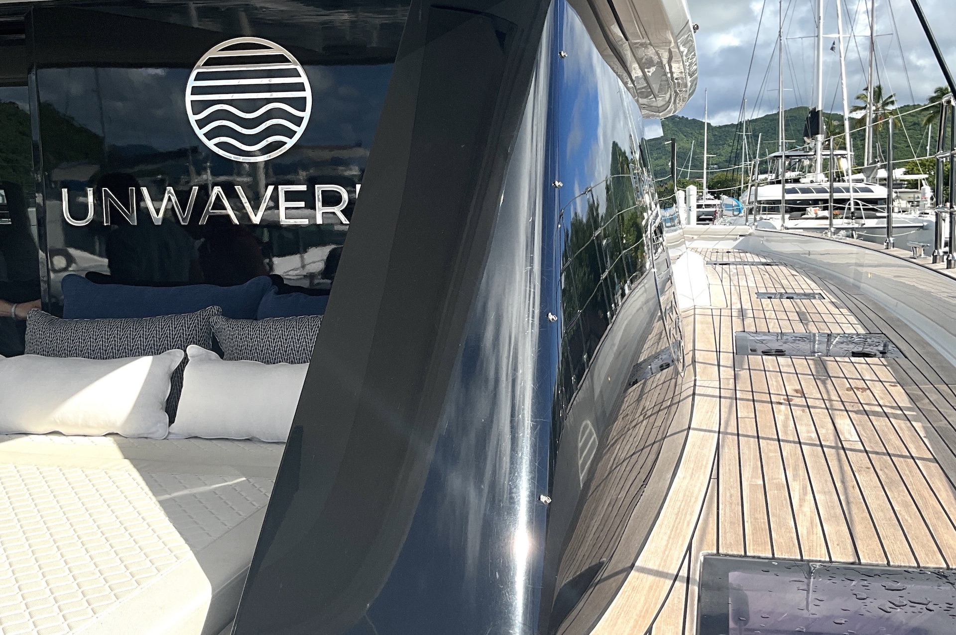 catamaran yacht charter Unwavering