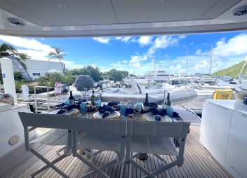 yacht charter Unwavering aft deck