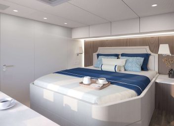 yacht charter Unwavering guest cabin