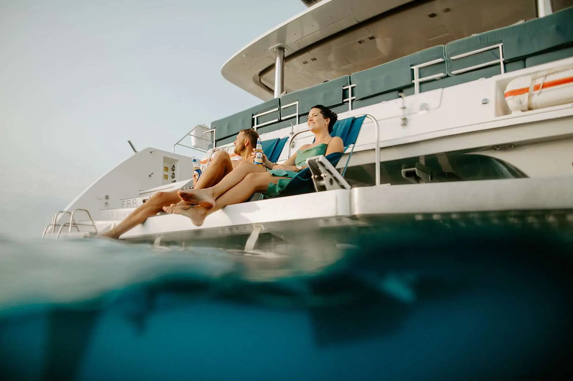Caribbean catamaran honeymoon charter Ebb & Flow