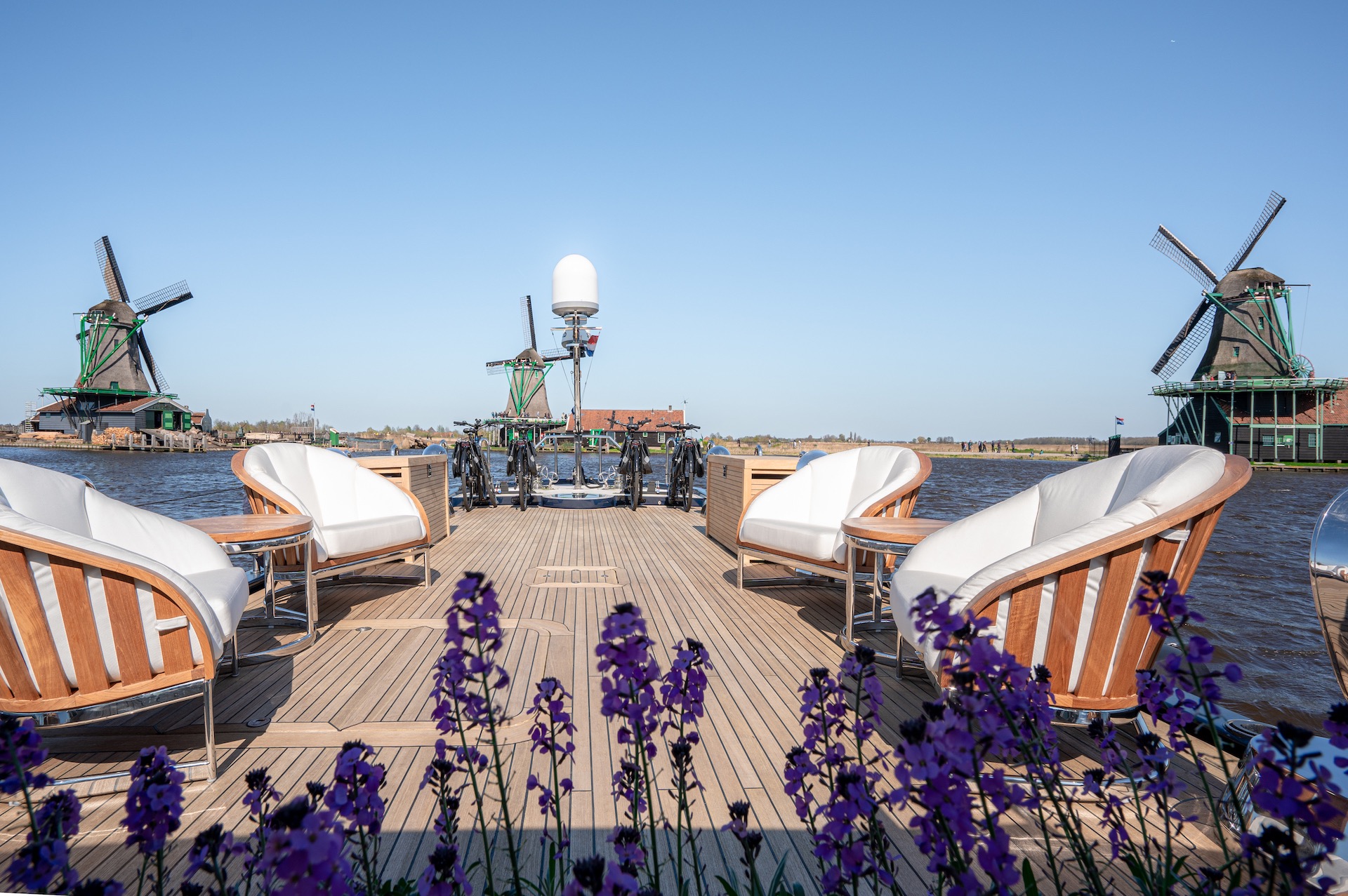 barge cruise wonderland deck seating
