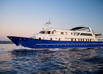 crewed Croatian yacht lupus mare