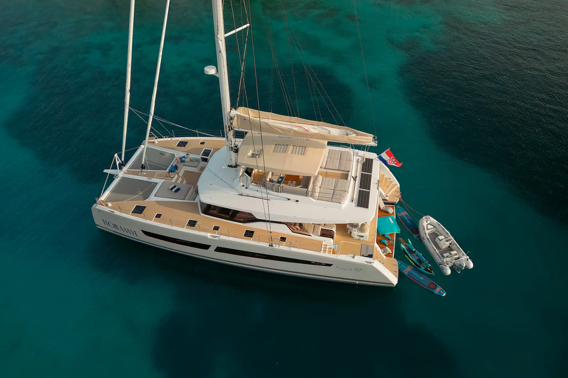 New Croatian Catamaran Charter