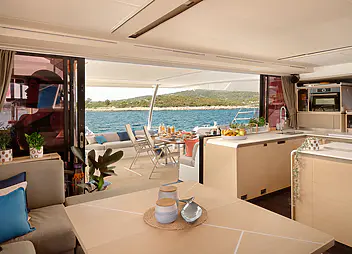 croatia luxury yacht charter galley floramye