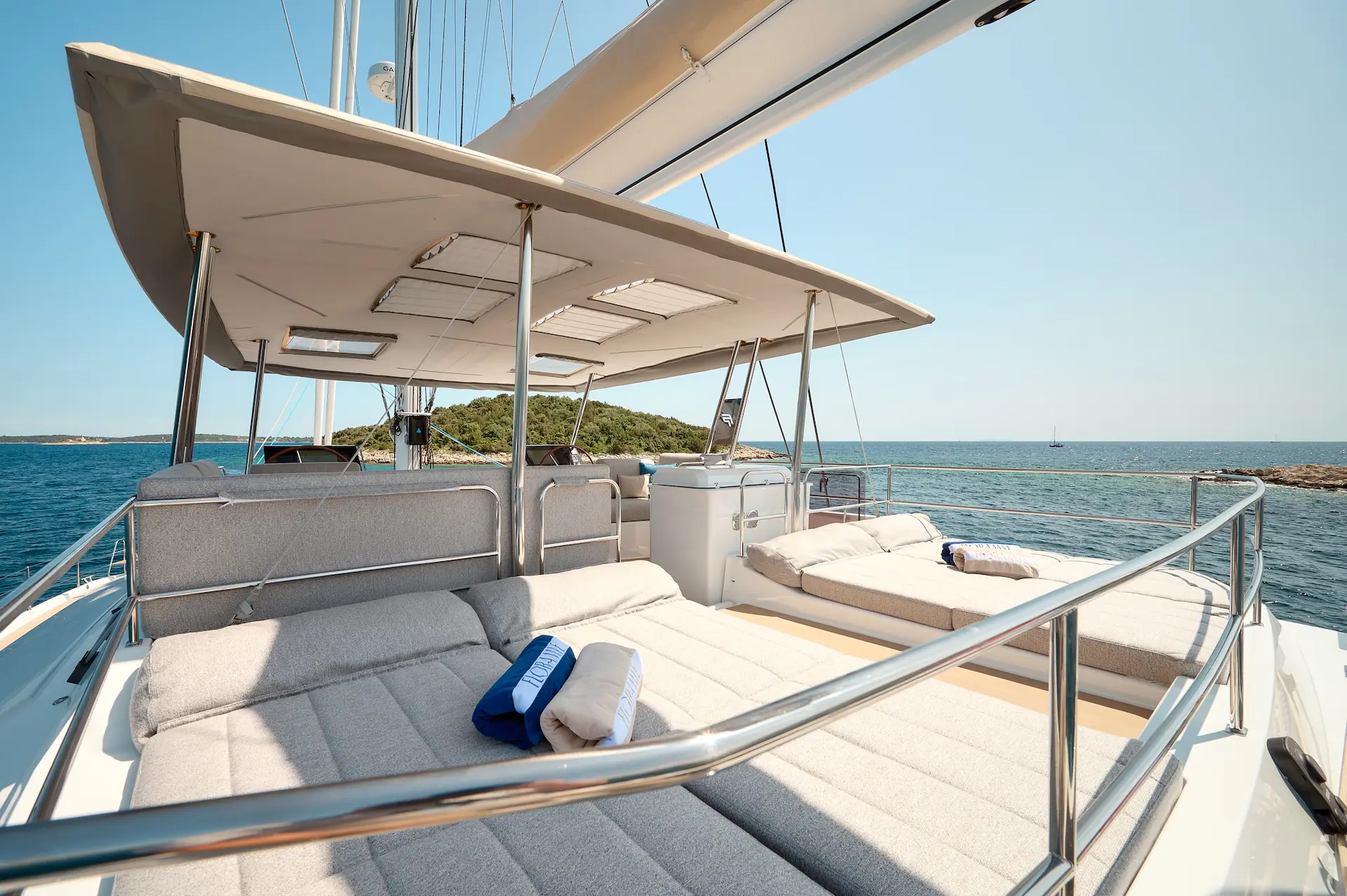 croatia yacht charter floramye sunlounge