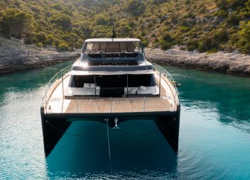 Croatian charter amber one catamaran