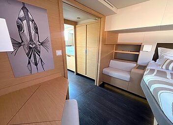 luxury yacht charter solomar cabin