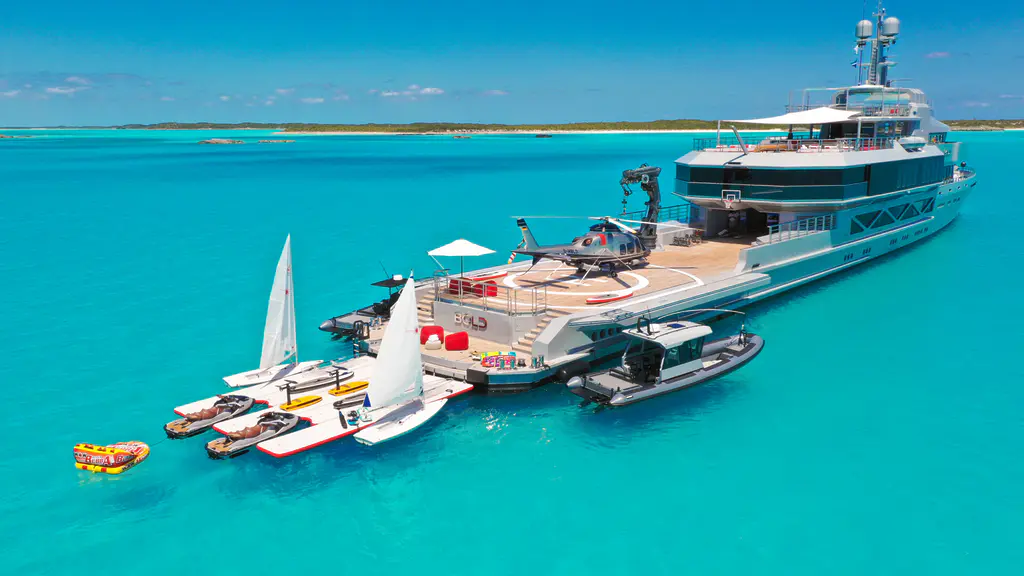 Charter yacht type - motor yacht