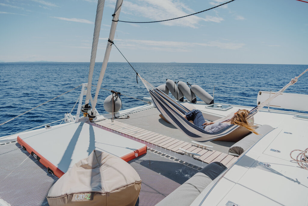 Finalising your charter - sundeck