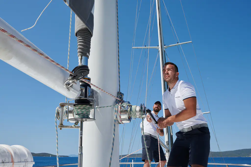 yacht charter types - Crew