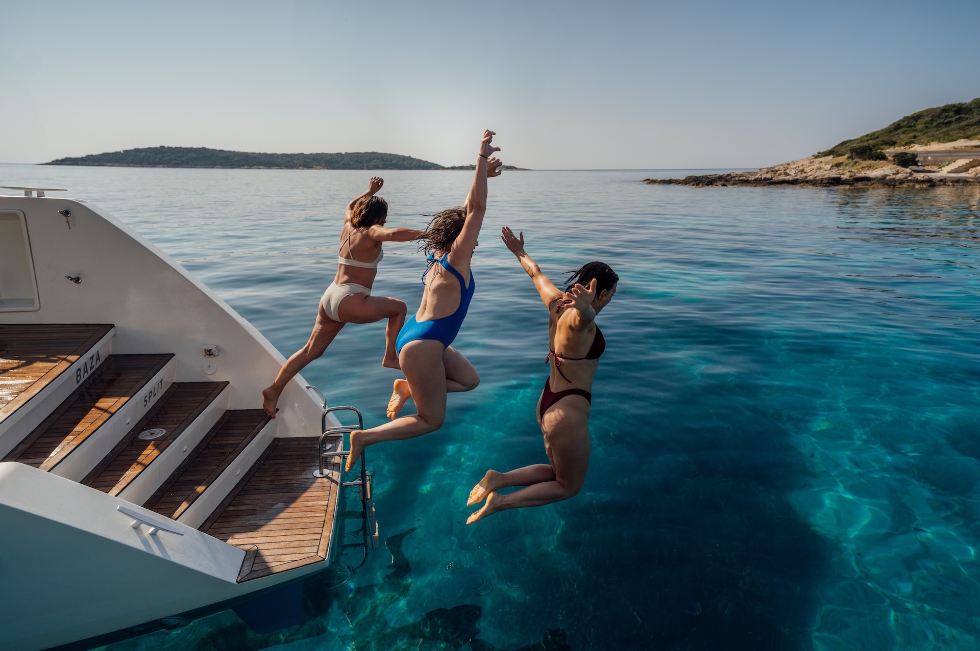 luxury yacht charter baza croatia