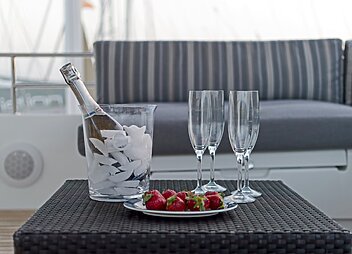 crewed yacht charter cool breeze