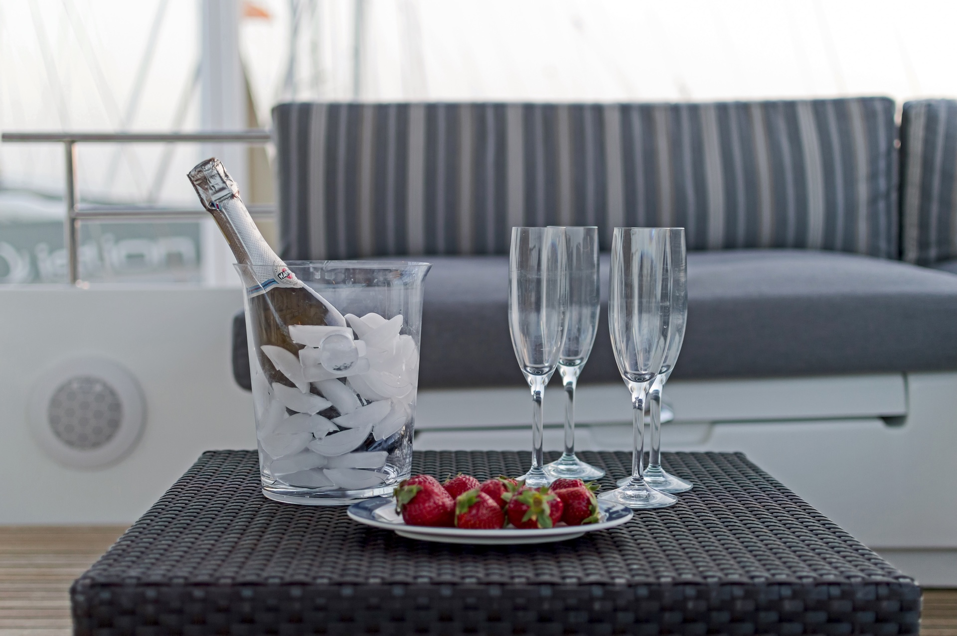 crewed yacht charter cool breeze