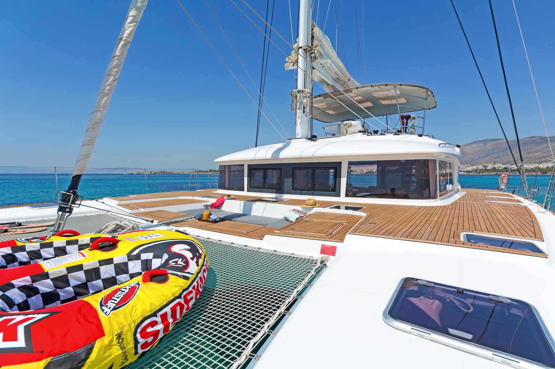 croatian yacht charter cool breeze fore deck