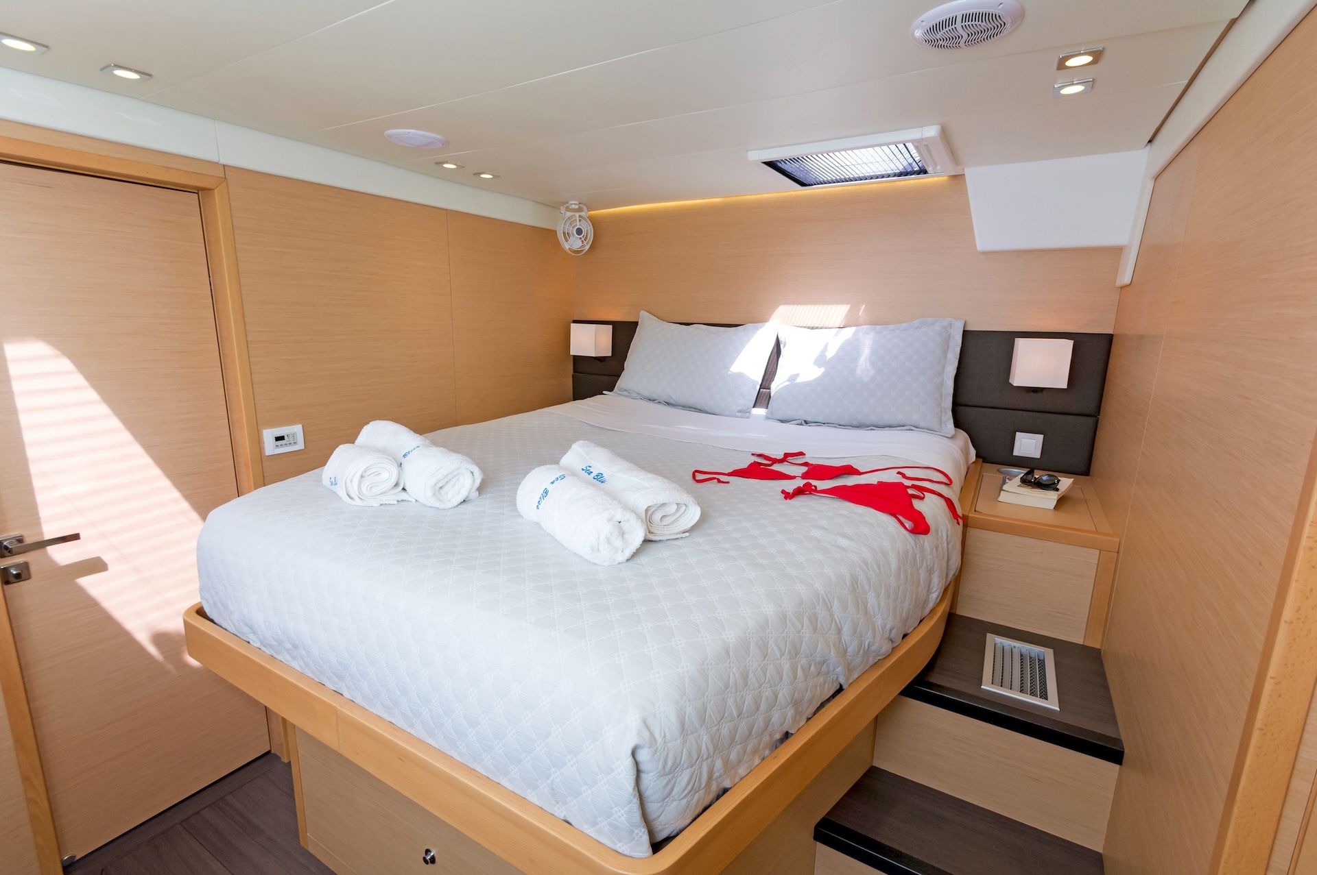 luxury yacht charter cabin cool breeze