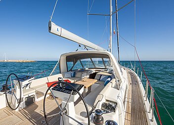 yacht charter exterior deck